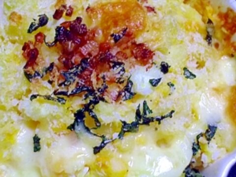 カリッカリベーコン&エッグ&ポテトのマヨチーズ焼